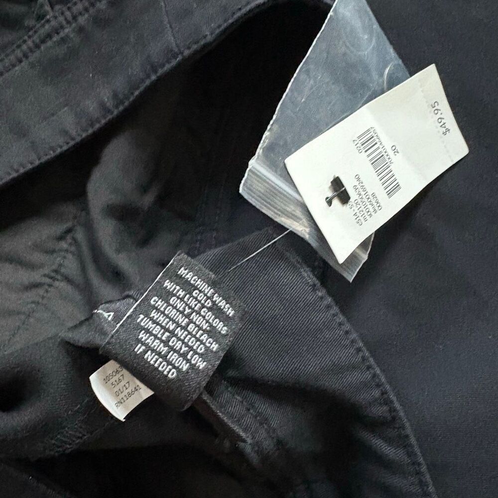 Lane Bryant Black Bermuda Shorts 20 NWT Minimalist Classic Preppy Uniform Sporty - Picture 5 of 8